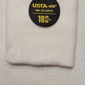 One Pair - 100 Anniversary USTA-MidAtlantic Wristband 3.5" Length, Large Size, White Color